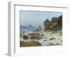 Bay of Monterey-Albert Bierstadt-Framed Giclee Print