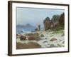 Bay of Monterey-Albert Bierstadt-Framed Giclee Print