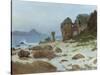 Bay of Monterey-Albert Bierstadt-Stretched Canvas