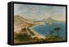 Bay of Naples in the Mid-1800s-null-Framed Stretched Canvas