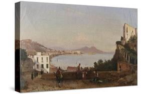 Bay of Naples-Giacinto Gigante-Stretched Canvas