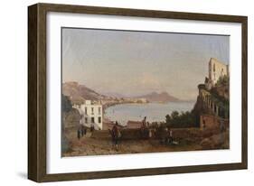 Bay of Naples-Giacinto Gigante-Framed Giclee Print
