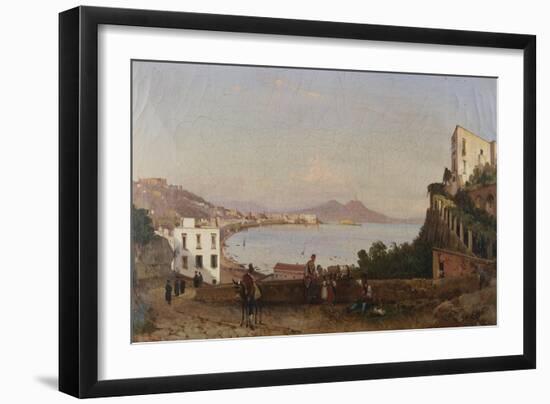 Bay of Naples-Giacinto Gigante-Framed Giclee Print