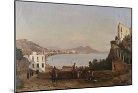 Bay of Naples-Giacinto Gigante-Mounted Giclee Print