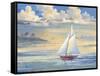 Bay of Palms-Paul Brent-Framed Stretched Canvas