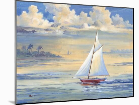 Bay of Palms-Paul Brent-Mounted Art Print