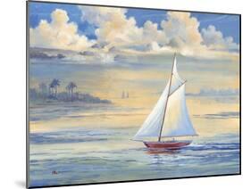 Bay of Palms-Paul Brent-Mounted Art Print