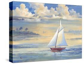 Bay of Palms-Paul Brent-Stretched Canvas