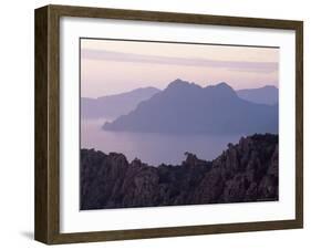 Bay of Porto, Corsica, France, Mediterranean-Michael Busselle-Framed Photographic Print