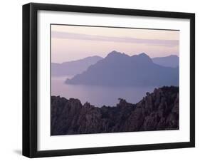 Bay of Porto, Corsica, France, Mediterranean-Michael Busselle-Framed Photographic Print