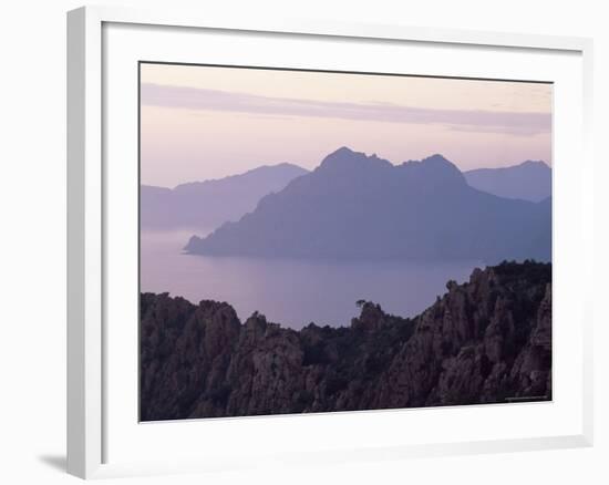 Bay of Porto, Corsica, France, Mediterranean-Michael Busselle-Framed Photographic Print