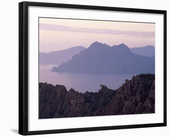 Bay of Porto, Corsica, France, Mediterranean-Michael Busselle-Framed Photographic Print