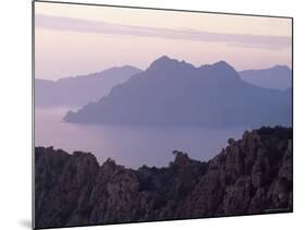 Bay of Porto, Corsica, France, Mediterranean-Michael Busselle-Mounted Photographic Print