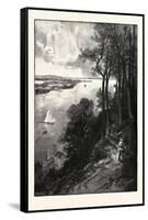 Bay of Quinte, from Above Stone Mills, Canada, Nineteenth Century-null-Framed Stretched Canvas