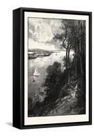 Bay of Quinte, from Above Stone Mills, Canada, Nineteenth Century-null-Framed Stretched Canvas