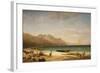 Bay of Salerno, 1858-Albert Bierstadt-Framed Giclee Print