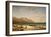 Bay of Salerno, 1858-Albert Bierstadt-Framed Giclee Print