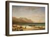 Bay of Salerno, 1858-Albert Bierstadt-Framed Giclee Print