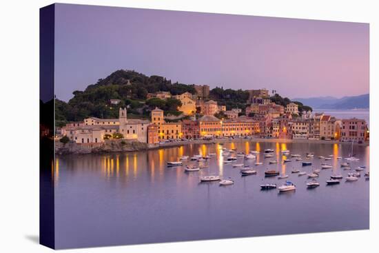 Bay of Silence, Sestri Levante, Genova province, Liguria, Italy.-ClickAlps-Stretched Canvas