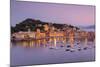 Bay of Silence, Sestri Levante, Genova province, Liguria, Italy.-ClickAlps-Mounted Premium Photographic Print