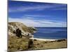 Bay on Isla del Sol, Lake Titicaca, Bolivia, South America-Simon Montgomery-Mounted Photographic Print