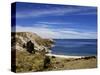 Bay on Isla del Sol, Lake Titicaca, Bolivia, South America-Simon Montgomery-Stretched Canvas