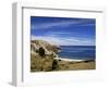 Bay on Isla del Sol, Lake Titicaca, Bolivia, South America-Simon Montgomery-Framed Photographic Print