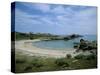 Bay on the Coast, Asinara, Sardinia, Italy, Mediterranean-Oliviero Olivieri-Stretched Canvas