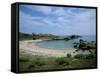 Bay on the Coast, Asinara, Sardinia, Italy, Mediterranean-Oliviero Olivieri-Framed Stretched Canvas