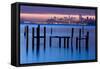 Bay Pilings – Sausalito-Jeffrey Murray-Framed Stretched Canvas