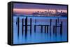 Bay Pilings – Sausalito-Jeffrey Murray-Framed Stretched Canvas