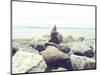 Bay Rocks III-Sonja Quintero-Mounted Photographic Print