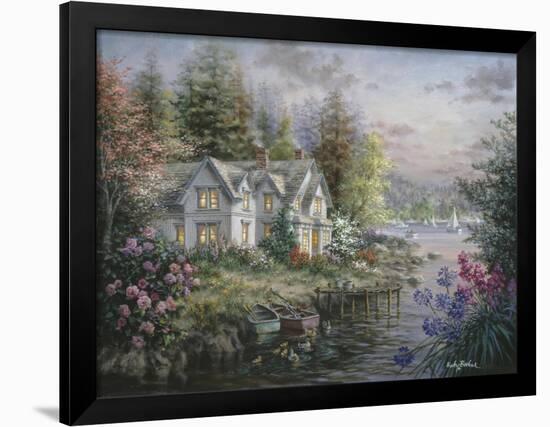 Bay's Landing-Nicky Boehme-Framed Giclee Print