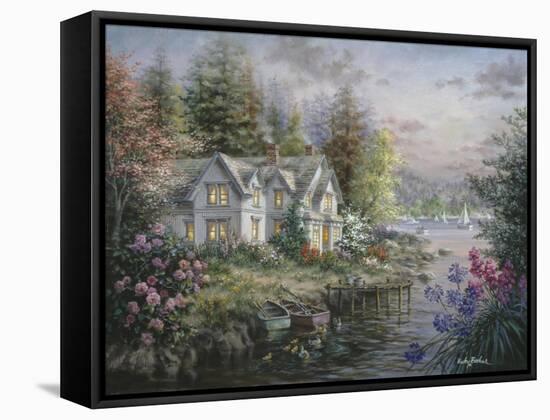 Bay's Landing-Nicky Boehme-Framed Stretched Canvas