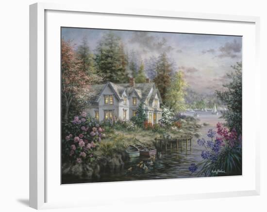 Bay's Landing-Nicky Boehme-Framed Giclee Print