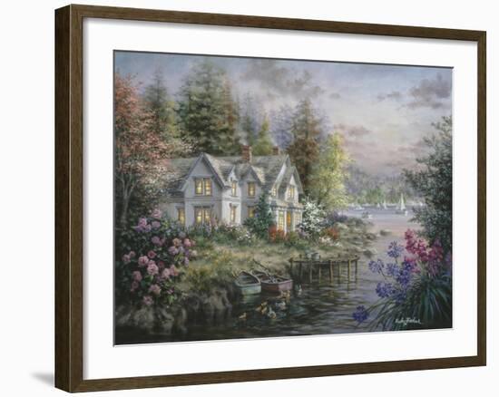 Bay's Landing-Nicky Boehme-Framed Giclee Print