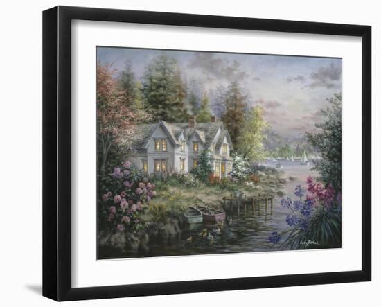 Bay's Landing-Nicky Boehme-Framed Giclee Print