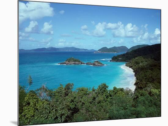 Bay, St. John, US Virgin Islands-Barry Winiker-Mounted Photographic Print