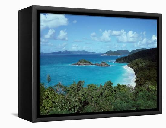 Bay, St. John, US Virgin Islands-Barry Winiker-Framed Stretched Canvas