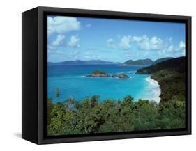 Bay, St. John, US Virgin Islands-Barry Winiker-Framed Stretched Canvas