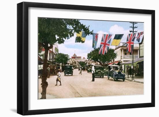 Bay Street, Nassau, Bahamas, 1931-null-Framed Giclee Print