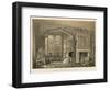 Bay Window in Drawing Room, Lyme Hall, Cheshire-Joseph Nash-Framed Giclee Print