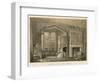 Bay Window in Drawing Room, Lyme Hall, Cheshire-Joseph Nash-Framed Giclee Print