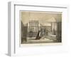 Bay Window in the Gallery, Hever Castle, Kent-Joseph Nash-Framed Giclee Print