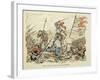 Bayard Defends Alone the Garigliano Bridge-Paul de Semant-Framed Art Print