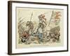 Bayard Defends Alone the Garigliano Bridge-Paul de Semant-Framed Art Print