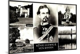 Bayern, König Ludwig II, Schloß Burg, Votivkapelle-null-Mounted Giclee Print