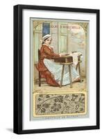 Bayeux Lace-null-Framed Giclee Print