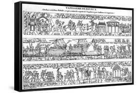 Bayeux Tapestry (1 of 8)-null-Framed Stretched Canvas