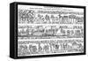 Bayeux Tapestry (1 of 8)-null-Framed Stretched Canvas